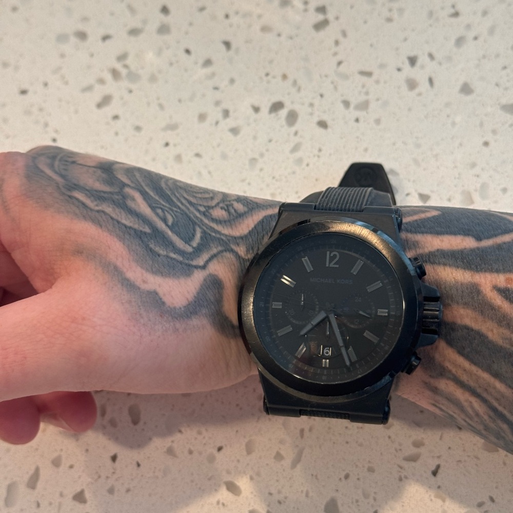 Michael Kors Black Chronograph Watch